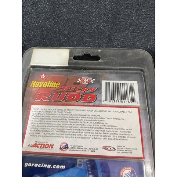 2000 Action Ricky Rudd #28 Havoline MAC Tools 1/64 Taurus ~ NEW - Picture 10 of 11